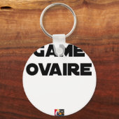 ゲームオヴァワール – ジュウクスデモッツ – フランソワ・ヴィル キーホルダー (正面)