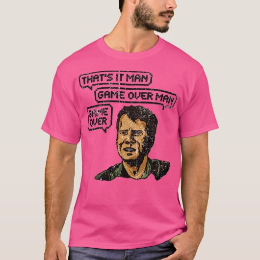 ゲームオーバーだ Tシャツ (正面)