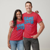 ゲームオーバーで光る男の子 Tシャツ (ユニセックス)