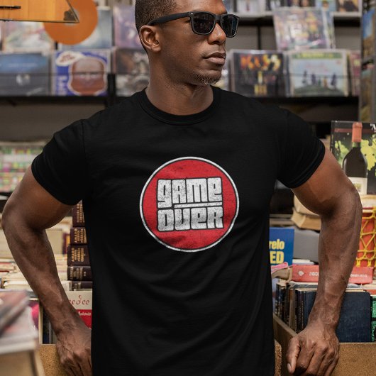 ゲームオーバーアイコンTシャツ Tシャツ