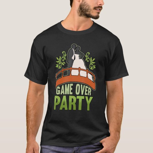 ゲームオーバーパーティーグルーミング Tシャツ (正面)
