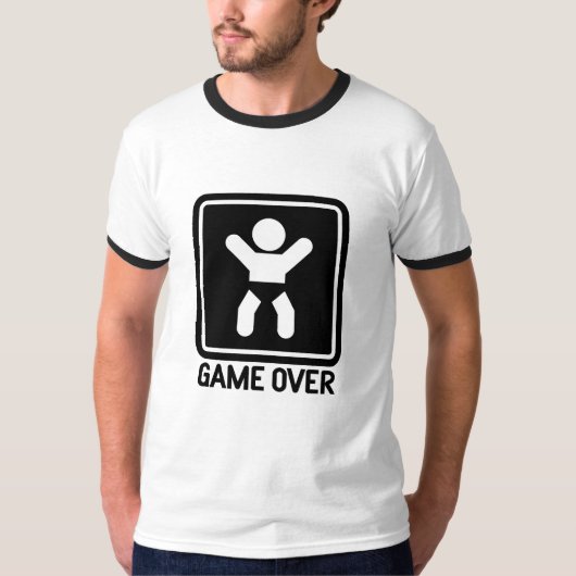 ゲームオーバーベビー Tシャツ (正面)