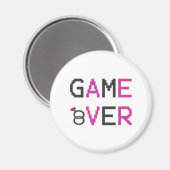 ゲームオーバーリング結婚式 マグネット (正面/裏面)
