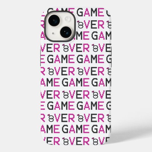 ゲームオーバーリング結婚式 Case-Mate iPhoneケース (裏面)