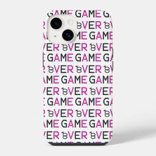 ゲームオーバーリング結婚式 iPhoneケース (裏面)