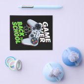 ゲームオーバー新学期おもしろい初日の学校 チラシ (シングル)