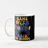 ゲームオーバー新学期 コーヒーマグカップ (左)