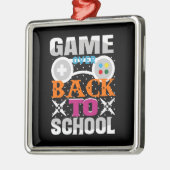 ゲームオーバー新学期 メタルオーナメント (左)