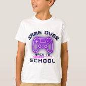 ゲームオーバー新学期 Tシャツ (正面)