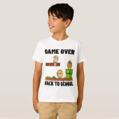 ゲームオーバー新学期 Tシャツ (正面フル)