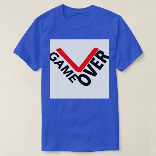 ゲームオーバー19 Tシャツ (デザイン正面)