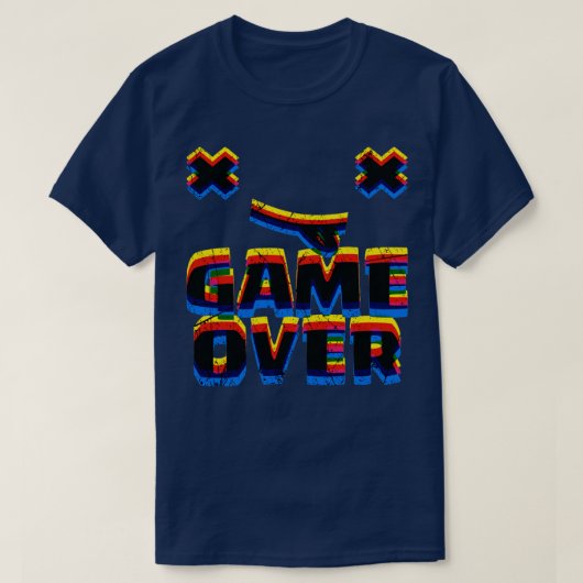 ゲームオーバー21 Tシャツ (デザイン正面)