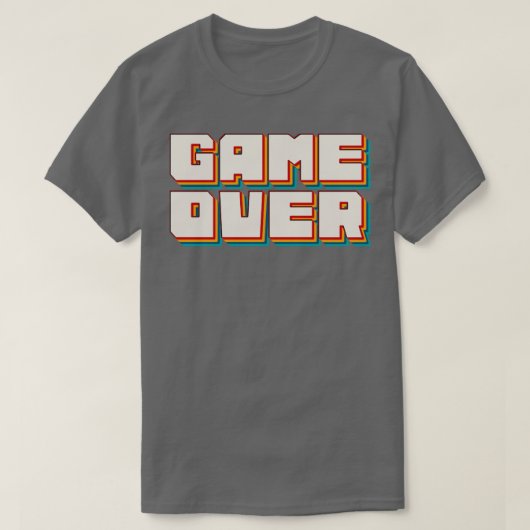 ゲームオーバー27 Tシャツ (デザイン正面)