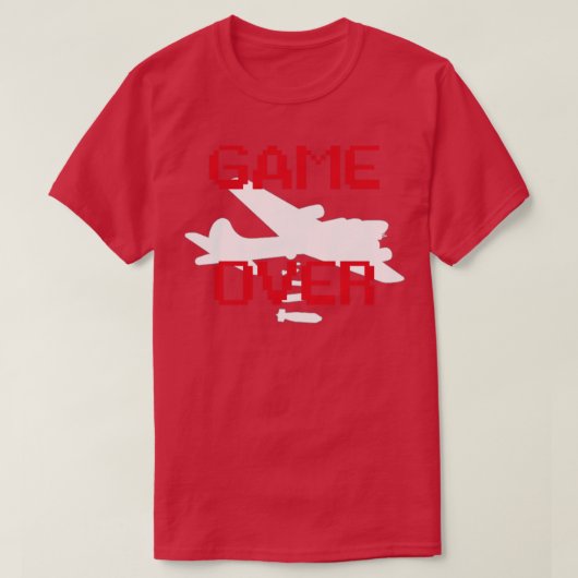 ゲームオーバー2 Tシャツ (デザイン正面)
