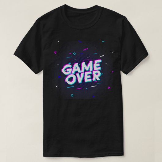 ゲームオーバー30 Tシャツ (デザイン正面)