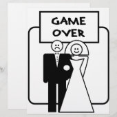 「ゲームオーバー」の結婚 (正面/裏面)