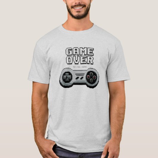 ゲームオーバー ウェディング Tシャツ (正面)