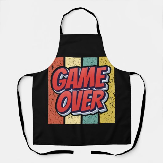 ゲームオーバー。 エプロン (正面)