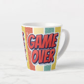 ゲームオーバー。 カフェラテマグ (右アングル)