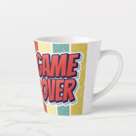 ゲームオーバー。 カフェラテマグ