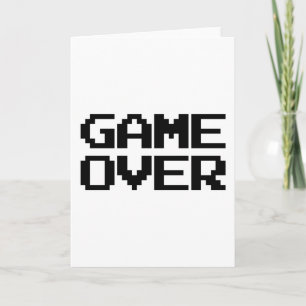 ゲームオーバー カード