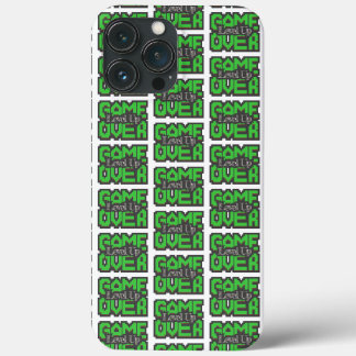 ゲームオーバー:クラシックゲームを復活させてゲームをレベルアップ iPhone 13 PRO MAXケース