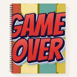 ゲームオーバー。 ノートブック