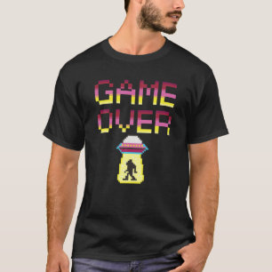 ゲームオーバー、ビッグフット、エイリアン奪取 Tシャツ