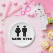 ゲームオーバー ペーパープレート (パーティー)