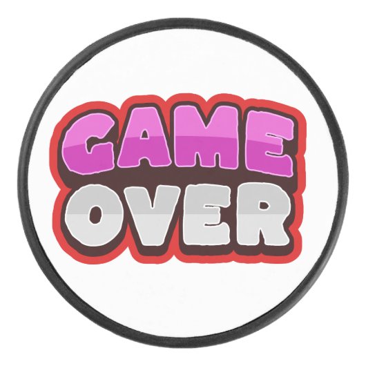 ゲームオーバー ホッケーパック (正面)