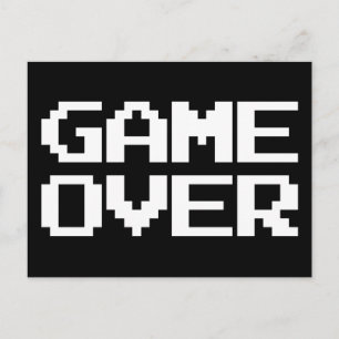 ゲームオーバー ポストカード