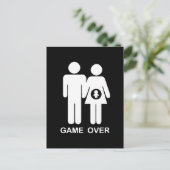 ゲームオーバー ポストカード (スタンド正面)