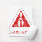 ゲームオーバー マウスパッド (マウス)