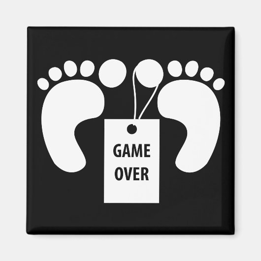 ゲームオーバー マグネット (正面)
