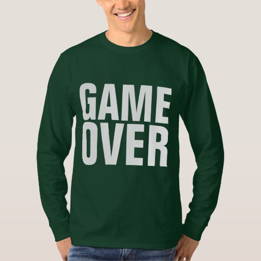 ゲームオーバー メンズ エンゲージメント Tシャツ (正面)