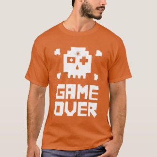 ゲームオーバー レトロゲーム Tシャツ