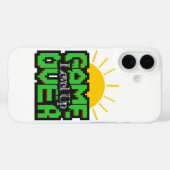 ゲームオーバー、レベルアップ Case-Mate iPhoneケース (裏面 (横))