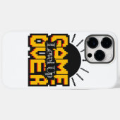 ゲームオーバー、レベルアップ Case-Mate iPhoneケース (裏面 (横))