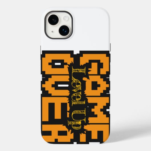 ゲームオーバー、伝説のクラシックを蘇らせてレベルアップ Case-Mate iPhoneケース (裏面)