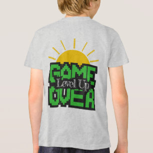 ゲームオーバー:古いゲームを蘇らせて、ゲームをレベルアップ トライブレンドTシャツ