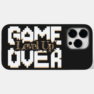 ゲームオーバー、復活のレトロゲームとレベルアップ Case-Mate iPhone 14 PRO MAXケース