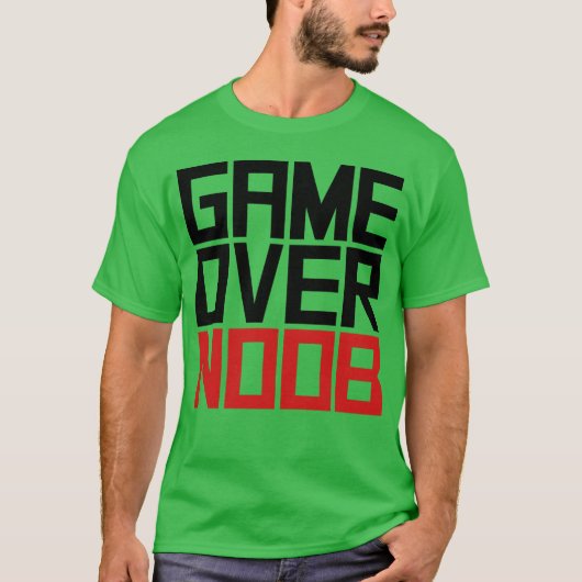 ゲームオーバー 新米女子 Tシャツ (正面)