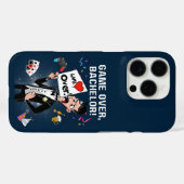 ゲームオーバー、独身貴族! Case-Mate iPhoneケース (裏面 (横))