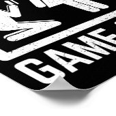ゲームオーバー 結婚式仲間 祝賀会 酒 喫煙 ポスター (角)