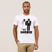 ゲームオーバー – Sad Groom Tシャツ (正面フル)