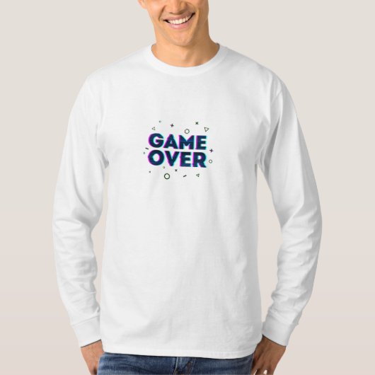 ゲームオーバー Tシャツ (正面)