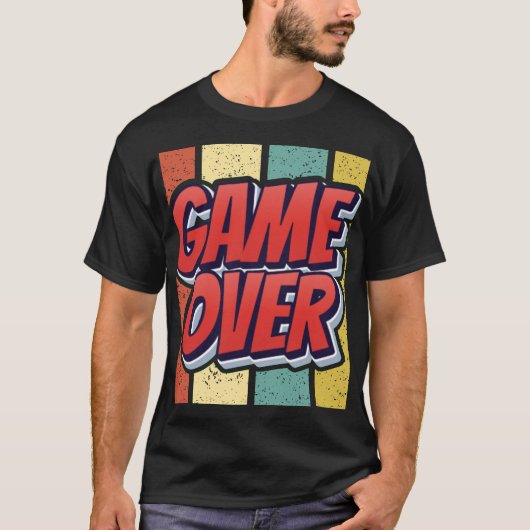 ゲームオーバー。 Tシャツ (正面)