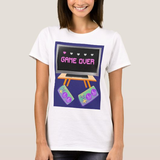 ゲームオーバー Tシャツ (正面)