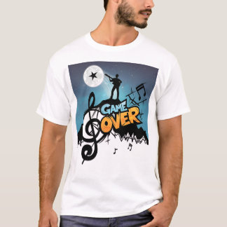 ゲームオーバーTシャツデザイン Tシャツ