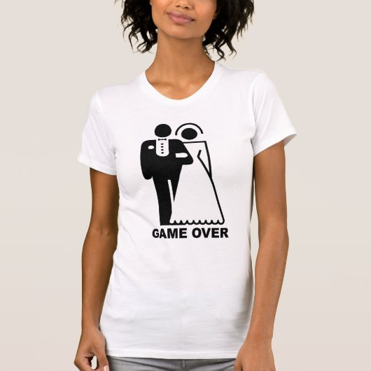 ゲームオーバーTシャツ Tシャツ (正面)